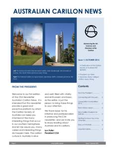 AUSTRALIAN CARILLON NEWS  Advancing the Art, Science and Literature of the Carillon