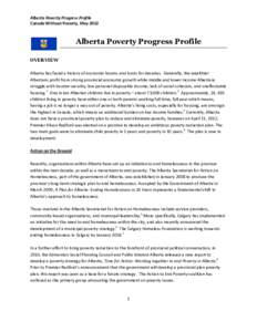 Homelessness / Edmonton / Provinces and territories of Canada / Canadian Prairies / Elaine McCoy / Higher education in Alberta / Executive Council of Alberta / Alberta / Housing First