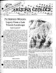 Investigations • Service • Information  PETRIFIED WOOD: