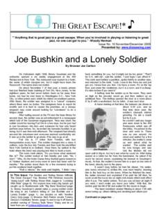 Joe Bushkin / Benny Goodman / Big band / Buddy Rich / Louie Bellson / Sy Oliver / Ted Heath / Swing music / Bunny Berigan / Jazz / Music / Bell Records artists