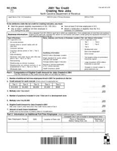 Government / Taxation in the United States / Tax credit / Employer Identification Number