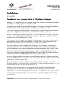 Geography of Oceania / Minamisanriku /  Miyagi / Canberra / Tōhoku earthquake and tsunami / Miraikan / Tsunami / Australian National Centre for the Public Awareness of Science / Questacon / Management / Physical geography