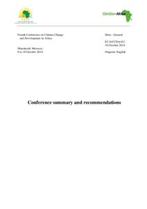 Microsoft Word - CCDA-IV conference summary EN.doc