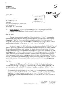 Elisse B. Walter Executive V~cePres~dent Regulatory Pol~cyand Programs June 7,2004