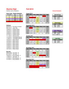 School flasher schedule Fall[removed]Master).xlsx