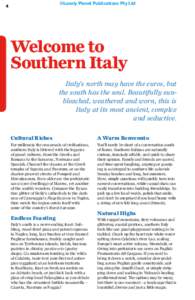 ©Lonely Planet Publications Pty Ltd  4 Welcome to Southern Italy