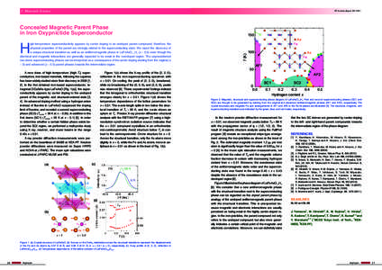 Iron-based superconductor / Powder diffraction / Oxypnictide / Antiferromagnetism / 122 iron arsenide / High-temperature superconductivity / Physics / Superconductors / Superconductivity