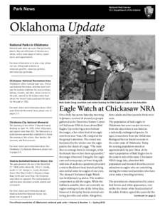 National Park Service U.S. Department of the Interior Park News  Oklahoma Update