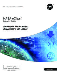 NASA eClips Educator Guide: Real World Mathematics