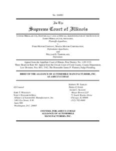 No[removed]CONNIE MIKOLAJCZYK, INDIVIDUALLY AND AS SPECIAL ADMINISTRATOR OF THE ESTATE OF JAMES MIKOLAJCZYK, DECEASED, Plaintiffs-Appellees, v.