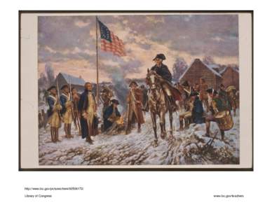 Washington at Valley Forge