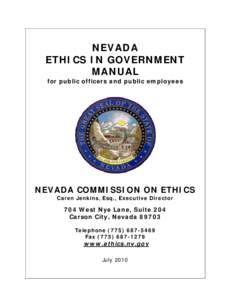 Conflict of interest / Nevada Commission on Ethics / Law / Philosophy / Nevada Commission on Ethics v. Carrigan / Legal ethics / Ethics / Self-dealing