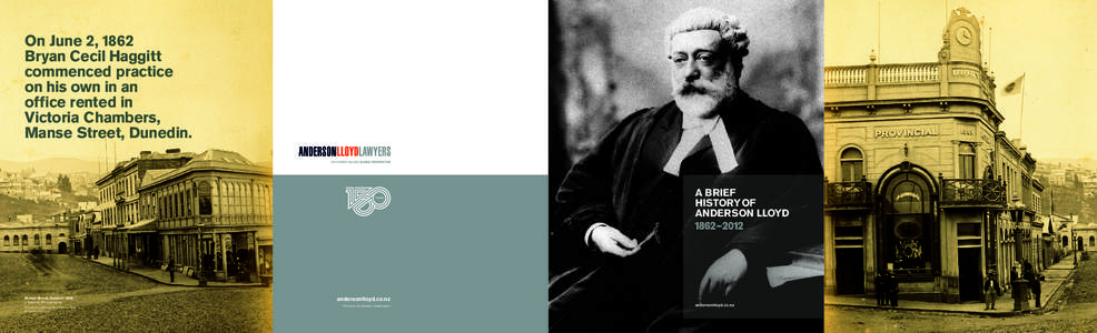 On June 2, 1862 Bryan Cecil Haggitt commenced practice on his own in an office rented in Victoria Chambers,