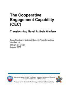 The Cooperative Engagement Capability (CEC)