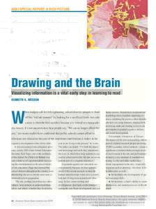 ASBJ SPECIAL REPORT: A RICH PICTURE  Drawing and the Brain Visualizing information is a vital early step in learning to read KENNETH A. WESSON