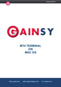 WWW.GAINSY.COM  MT4 TERMINAL ON MAC OS