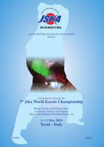 7th Jska World Karate Championship Terni - Italy 7th Jska World Karate Championship Terni - Italy