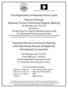 Papakolea Kewalo Kalawahine Community-Meeting-Flier-2012.indd