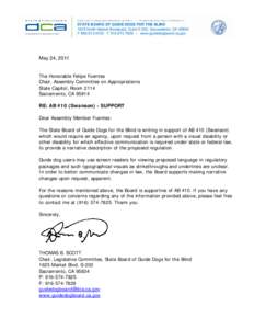 Microsoft Word - Letter of support AB 410 Swanson Assembly Appropriations.doc