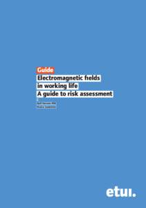 Guide Electromagnetic fields in working life A guide to risk assessment – Kjell Hansson Mild
