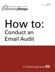 $ISBN:  How to: Conduct an