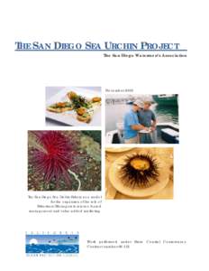The San Diego Sea Urchin Project