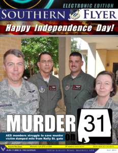 ELECTRONIC EDITION  Happy Independence Day! MURDER 31