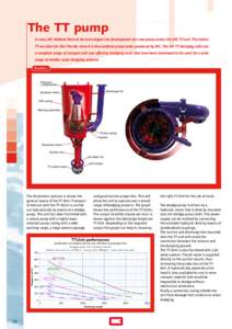 The TT pump In 2005 IHC Holland Parts & Services began the development of a new pump series: the IHC TT-unit. The letters TT are short for Tom Thumb, since it is the smallest pump series produced by IHC. The IHC TT dredg