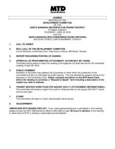 Carpinteria /  California / Santa Barbara /  California / Goleta /  California / Montecito /  California / Santa Barbara Metropolitan Transit District / Carpinteria station / Santa Barbara station / Mike McQuary / Ion rapid transit / Carpinteria Creek / Agenda