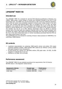 Polymerase chain reaction / Molecular biology / Virology / Mononegavirales / Marburg virus disease / Marburg virus / Life Technologies / Real-time polymerase chain reaction / Virus / Biology / Microbiology / Laboratory techniques