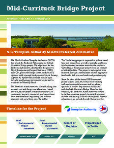 Mid-Currituck Bridge Project Newsletter / Vol. 4, No. 1 / February 2011