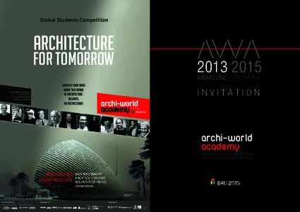 Global Students Competition  architecture for tomorrow