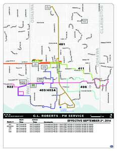 Durham Region Transit / Cleveland Public Parks District