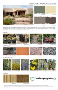 XERISCAPE LANDSCAPE DESIGN  Pinelands Luminaire