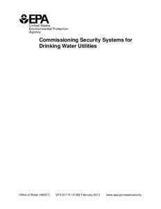 Water Security initiative: Commissioning Security Systems