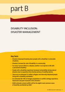 Inclusion Made Easy: Disaster Management