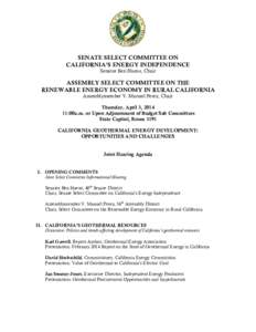 SC-CEI Geothermal Hearing[removed]Final Agenda