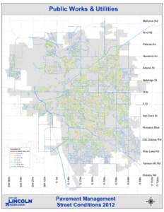 Pavement Management Overall Condition Ratings