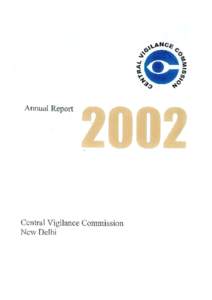 The Central Vigilance Commission presents its Thirty-ninth Report relating to the calendar yearP. SHANKAR) CENTRAL VIGILANCE COMMISSIONER New Delhi