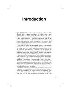 Education in the United States / Publishing / The Dartmouth / James O. Freedman / Alma Mater / James Panero / Dartmouth / The Green / Todd Zywicki / Dartmouth College publications / Dartmouth College / The Dartmouth Review