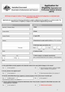 Road transport / MOT test / Motoring taxation in the United Kingdom / Recreational vehicle / Automobile safety / Electric vehicles / Electric vehicle conversion / Transport / Land transport / Car safety