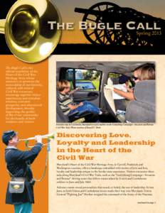 The Bugle Call  Spring 2013 The Bugle Call is the official newsletter of the