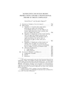 Law / Human rights / Abuse / Philosophy of law / International human rights law / International human rights instruments / Reservation / Transitional justice / International Covenant on Civil and Political Rights / International law / Ethics / International relations