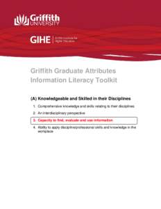 Information Literacy Toolkit