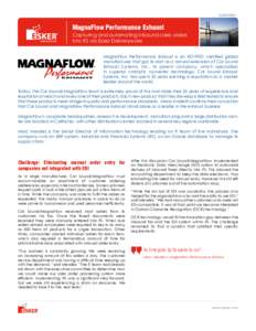 Computing / MagnaFlow Performance Exhaust / Electronic data interchange / Supply chain management / Documents / Document capture software / ß / Fax / Enterprise resource planning / Technology / Business / Electronic commerce