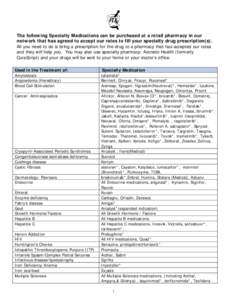 Microsoft Word - MMC_FHP_Specialty List for Web[removed]doc