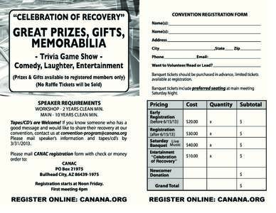 CANAC Registration Form SD1