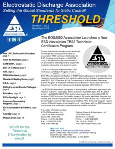 THRESHOLD  TM Volume 31, No.2 March/April 2015