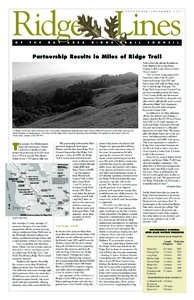 Long-distance trails in the United States / Santa Cruz Mountains / Bay Area Ridge Trail / Midpeninsula Regional Open Space District / Saratoga Gap Open Space Preserve / East Bay Regional Park District / Sanborn Park / Trails of Olympic National Park / Geography of California / California / San Francisco Bay Area