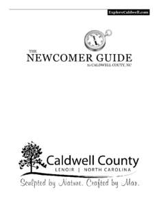 ExploreCaldwell.com  THE NEWCOMER GUIDE to CALDWELL COUTY, NC